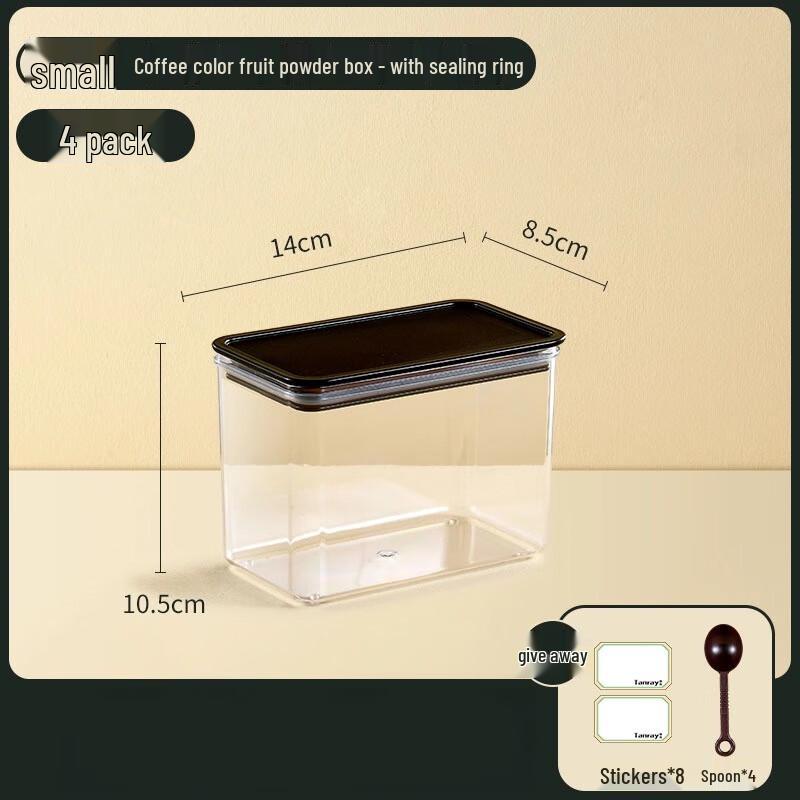 PP Food Ingredient Storage Containers Small