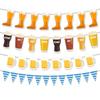 Munich Oktoberfest Dress Up Glasses German Festival Party Supplies Flag Photo Props Set