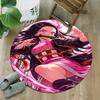 1pc nezouko  Carpet, Round Rug, Comfortable, Suitable for Entryways, Living Rooms, Office, And Bedrooms, Christmas Decoration