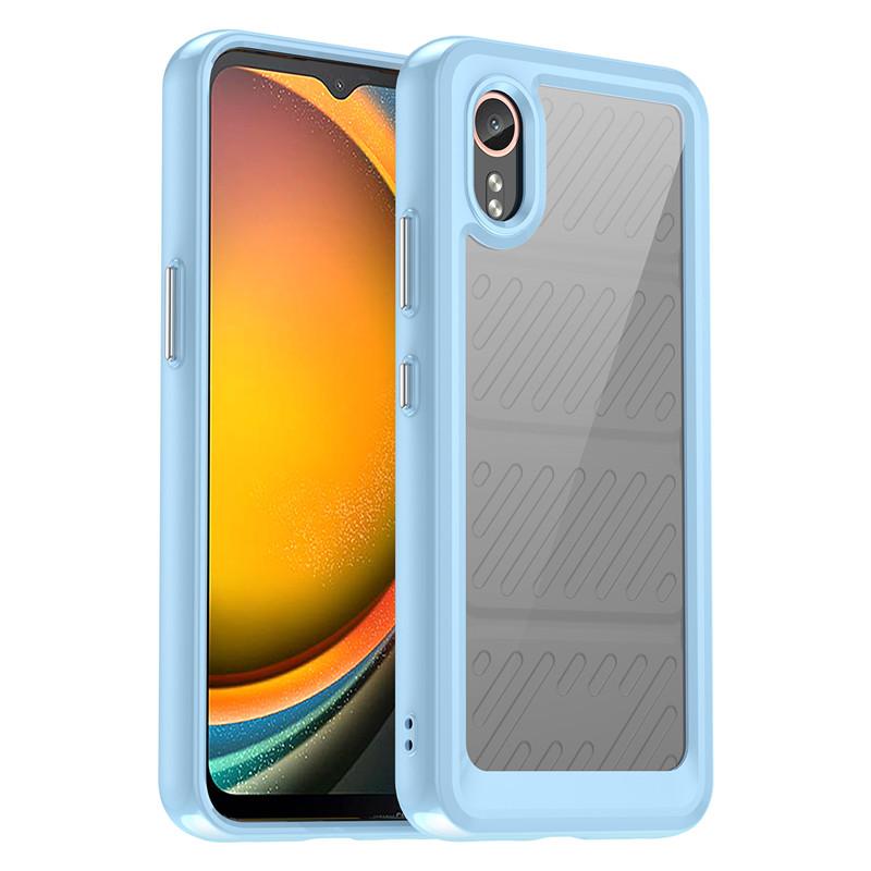 For Samsung Galaxy XCover 7 Case For Samsung XCover 7 Cover 6.6 Inch Colorful Soft Edge Silicone Transparent Shockproof Bumper