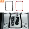 Für Chrysler Crossfire 2003-2008 Echte Kohlefaser Aufkleber Zentrales Automatik-Schaltgetriebe Rahmen Panel Autozubehör dekorativ