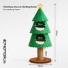 Christmas Tree Cat Climbing Frame Cat Litter Integrated Sisal Cat Scratching Column Resistant To Scratching Crumbs