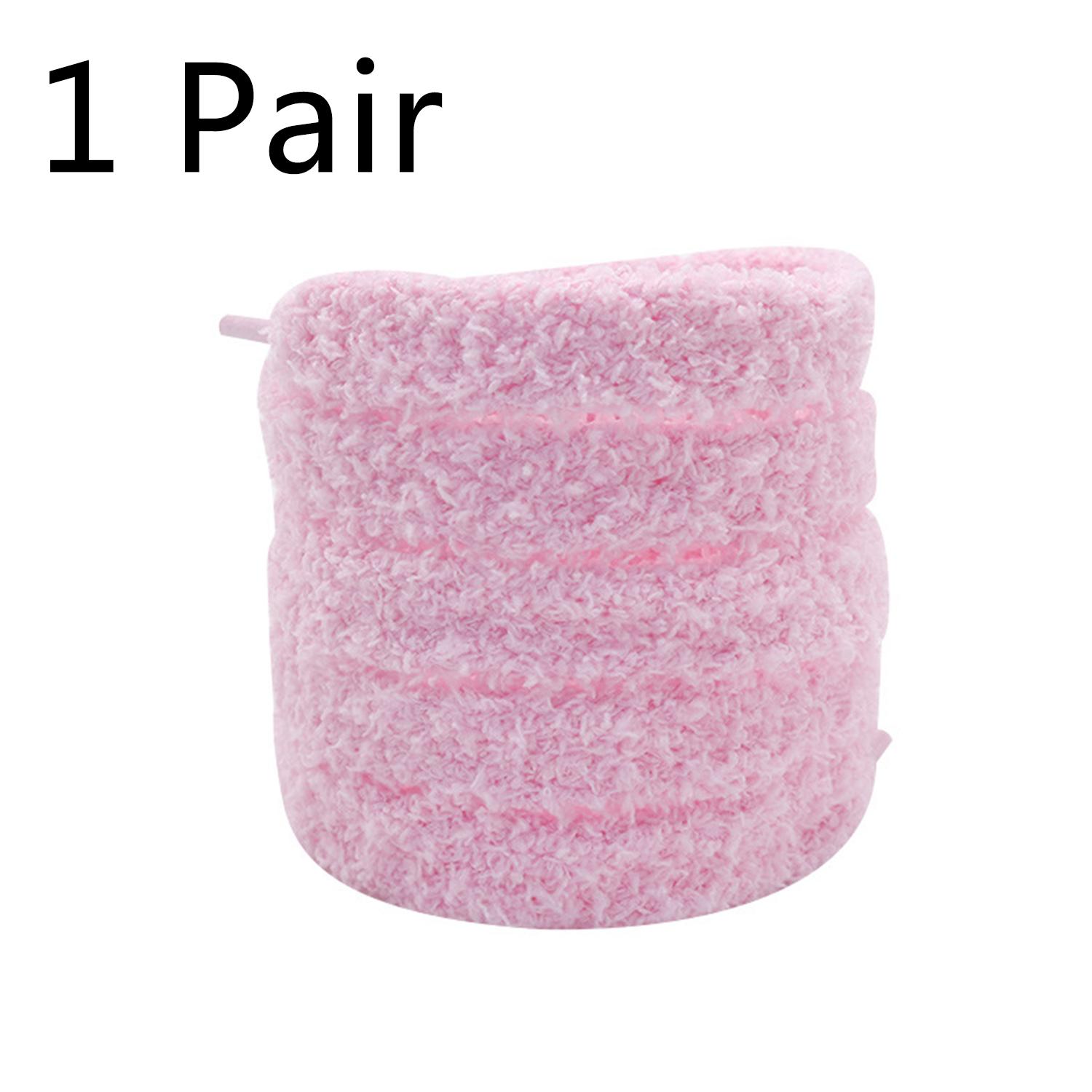 

Пушистые плюшевые шнурки для кроссовок для мужчин и женщин, высокие кеды, повседневные парусиновые туфли на плоской подошве, шнурки, мохнатые мягкие шнурки шириной 15 мм