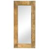 VidaXL Miroir Bois massif de manguier 50 x 110 cm