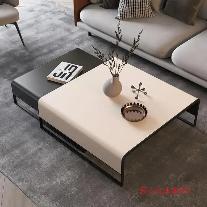 Modern Nordic Minimalist Coffee Table - for Living Room, Garden & Mesa De Centro Sets