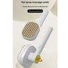 Anti-Floating Hair Pet Spray Hair Massage Brush Soft Teeth Cat Steamy Shedding Brush  Spa Treatment