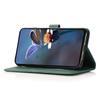For Honor Magic7 Pro 5G Case Color Splicing Wallet Stand Leather Phone Cover with Wrist Strap