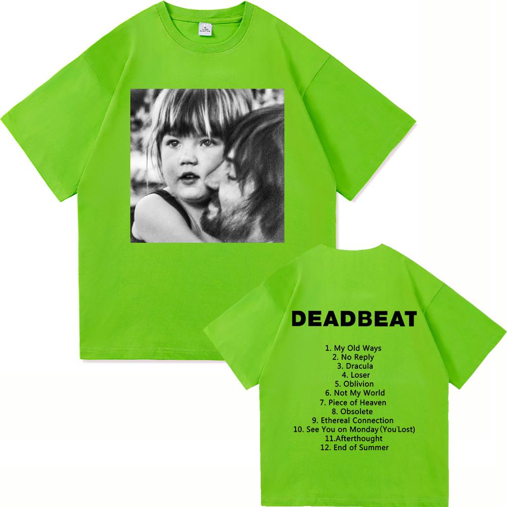 

Tame Impala Deadbeat 2025 Новий Альбом Футболка Deadbeat Тур Чоловічий Жіночий Одяг Харадзюку Високоякісний Одяг Бавовняні Футболки S