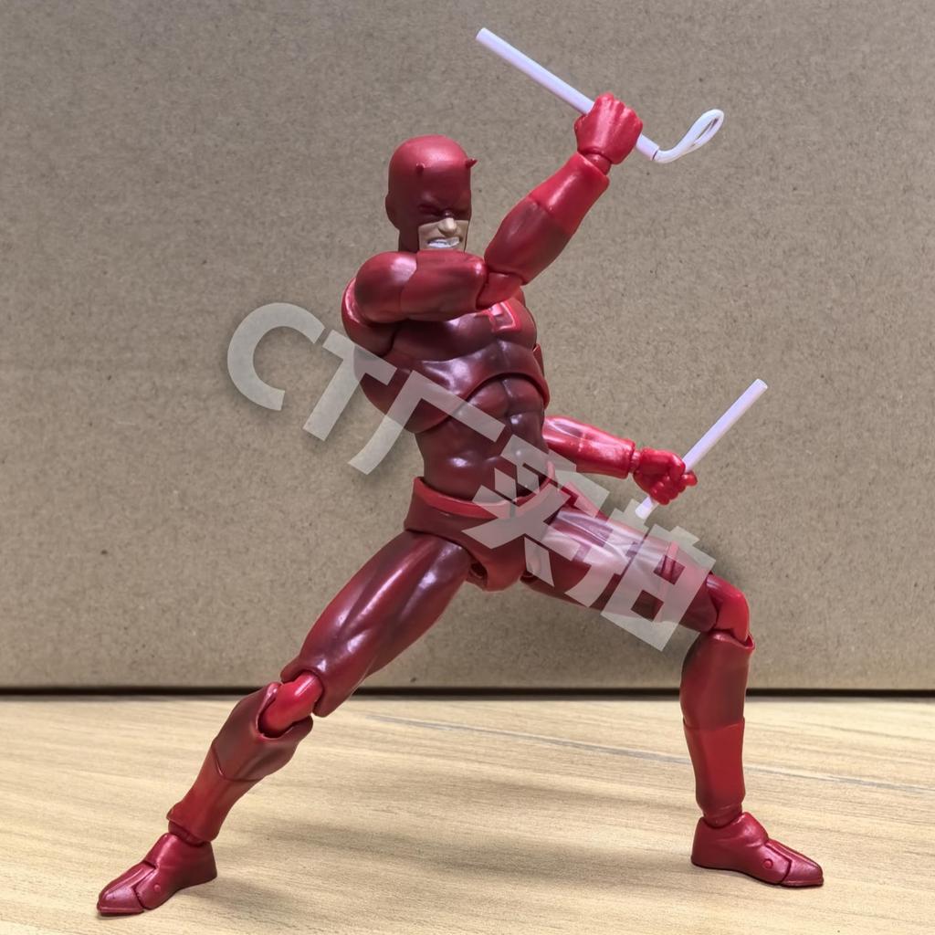 Auf Lager Ct Toys Daredevil Actionfigur Mafex 223 Shf Comic-Stil PVC Figur Statue zur Sammlung und Schreibtischdekoration Geschenke