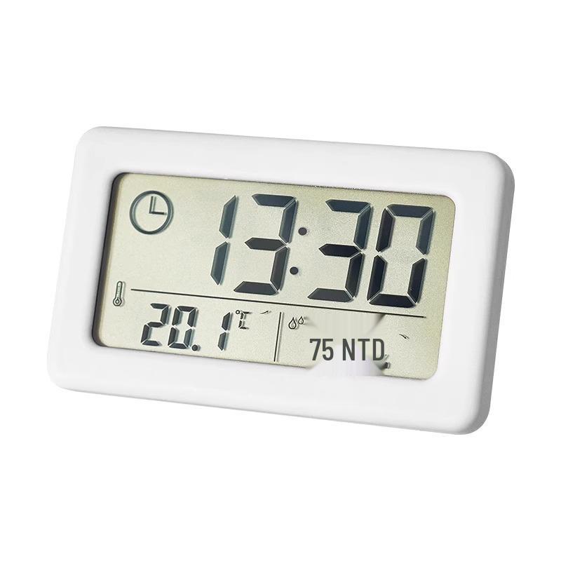 Mini Desktop Digital Clock with Thermometer and Hygrometer