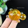 Money Turtle Statue Wealth-Attracting Feng Shui Good Luck Charm  Resin Decorative Turtle Ornament Home Office Decor