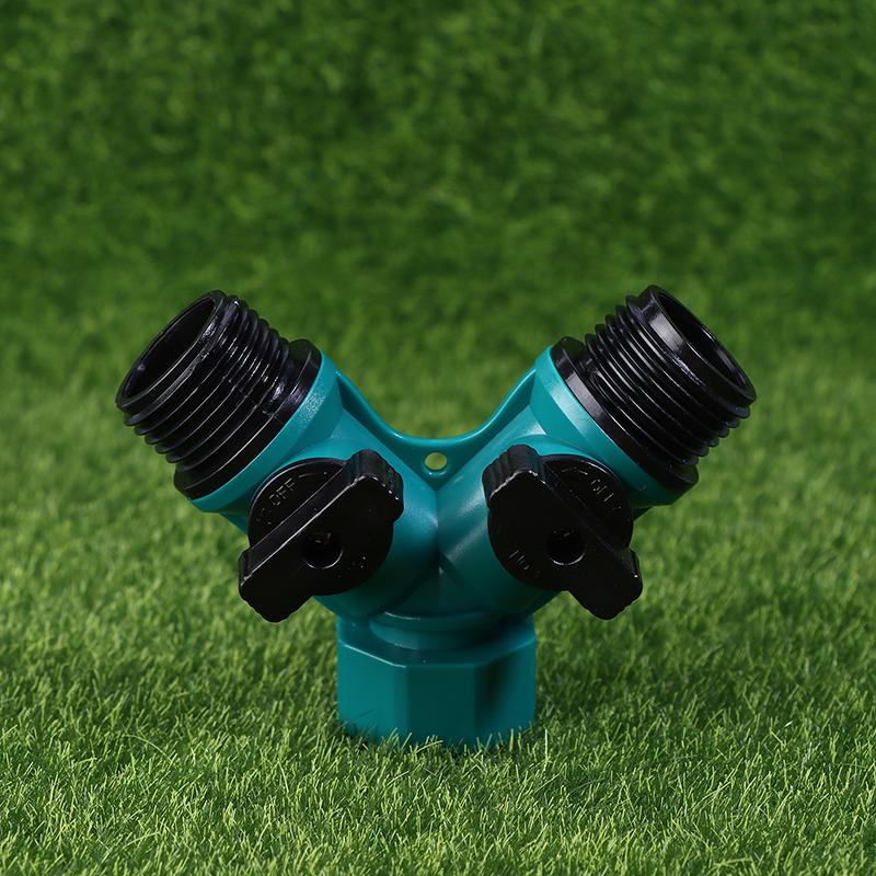 Gartenschlauchverbinder Gartenschlauchverteiler Mit Wasserhahn Bewässerung Absperrung Für Landschaftsbau Blumenpflanzung Bewässerung