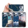 Tempered Glass Phone Case For iPhone 11 12 13 14 15 16 17 Redmi 10 12 14C Note10 Note14 Xiaomi 11Lite PocoC75 Soft Edge Shockproof Smooth Shell