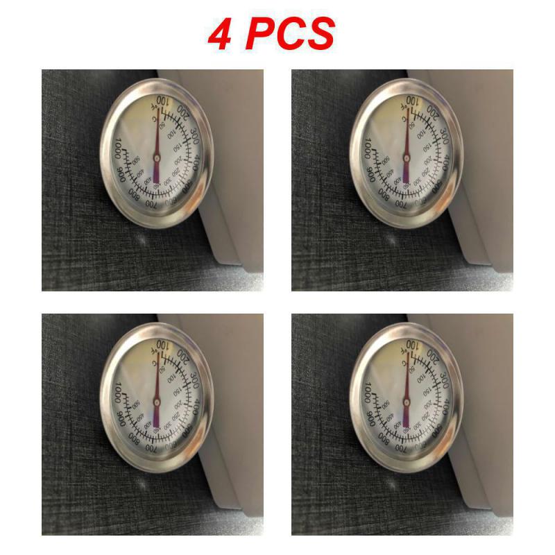 Grillthermometer Temperatur BBQ Barbecue Thermometer Kochen Lebensmittel Temperaturanzeige Smoker für Küche Anzeige 50℃400℃