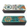 Dream Catcher Diamond Painting Eyeglasses Case Diamond Art Sunglasses Case Rhinestones Sunglasses Storage Box for Men Women