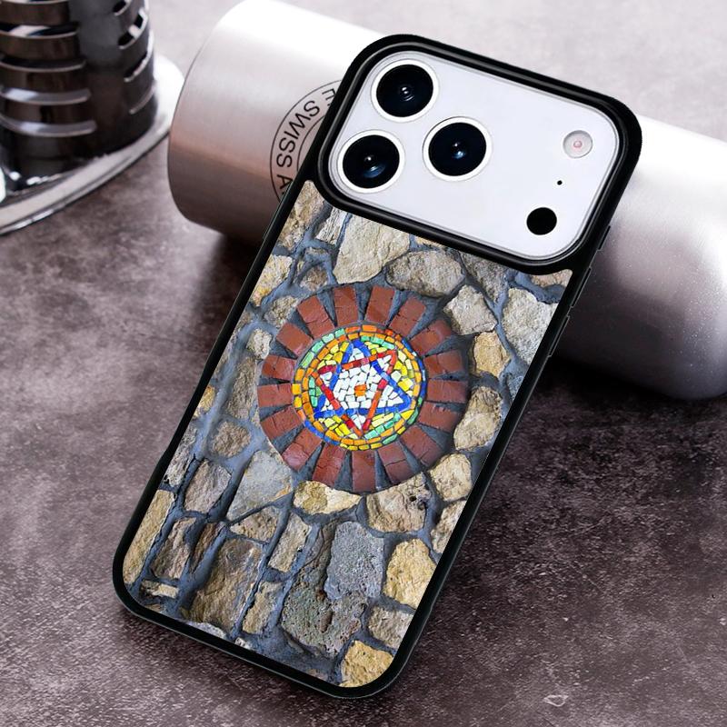 David Jewish Star Symbol soft Phone Case For iPhone 17 16 15 14 13 12 11 Pro Max Plus 17Air Soft Silicone Cover