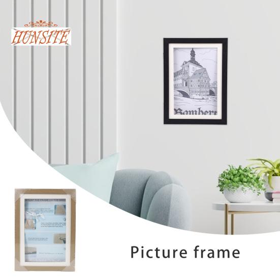 Dětský umělecký rám, přední otevírací rámeček, nástěnná dekorace se snadnou instalací