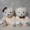 [USED] THEKISS Teddy Bear Pair Plush Toy