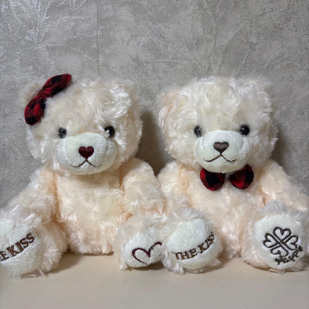 

[USED] THEKISS Teddy Bear Pair Plush Toy