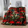 1pc Psychedelic Mushroom Garden blanket Soft and Warm for Sofa Office Camping Travel Livingroom Great Gift for Friends and Family Comfortable