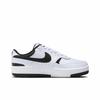 Nike Gamma Force Leather Fashion Versatile Sports Comfortable Non-Slip Low-Top Kids Casual Shoes Men casual shoes Black White DK9176-100