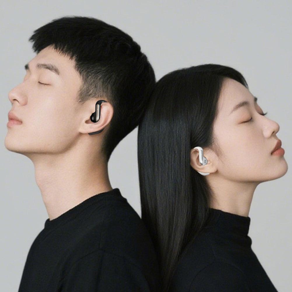 Smart AI Translation Headset Semi-in-ear Translator Earphones with 144+ Languages BT Translation Headset for Travel & Business