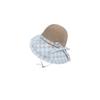 Japanese Sun Hat  Large Plaid Stitched Straw Hat  Fisherman Hat  Women's Basin Hat  UV Protection Sun Protection Hat  Face Covering