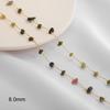 50CM/Bag Copper Handmade Stone Chain For DIY Handmade Jewelry
