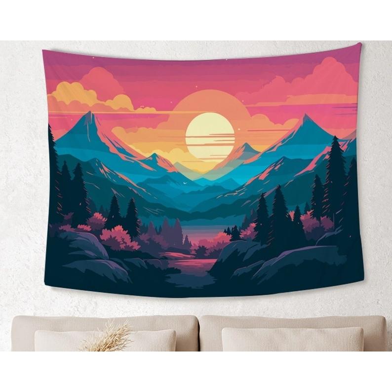 

forest tapestry 75x100 чорний