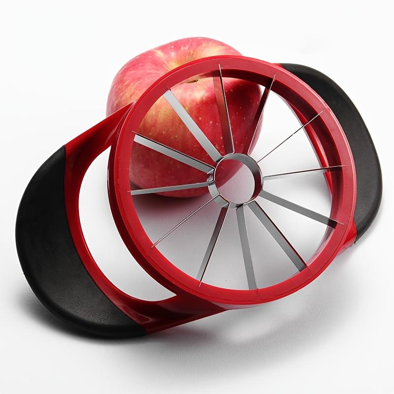 1PC Stainless Steel Apple Slicer, Household Plastic Fruit Splitter Slicer