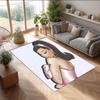Zacht Kristal Fluweel Vloerkleed, Ariana Grande Antislip Decoratief Tapijt, Pluche Gebiedsmat Voor Binnen Huisdecoratie