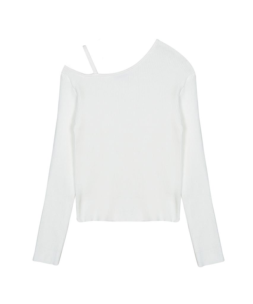 Nigaennikol Shoulder Strap Nicole Label Knit_Ivory