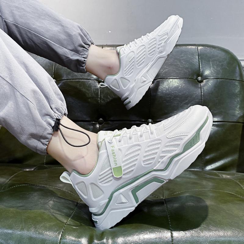 Men's Trend Clunky Sneaker Outdoor Non Slip Breathable Casual Running Sport Shoes Comfortable Work Shoes