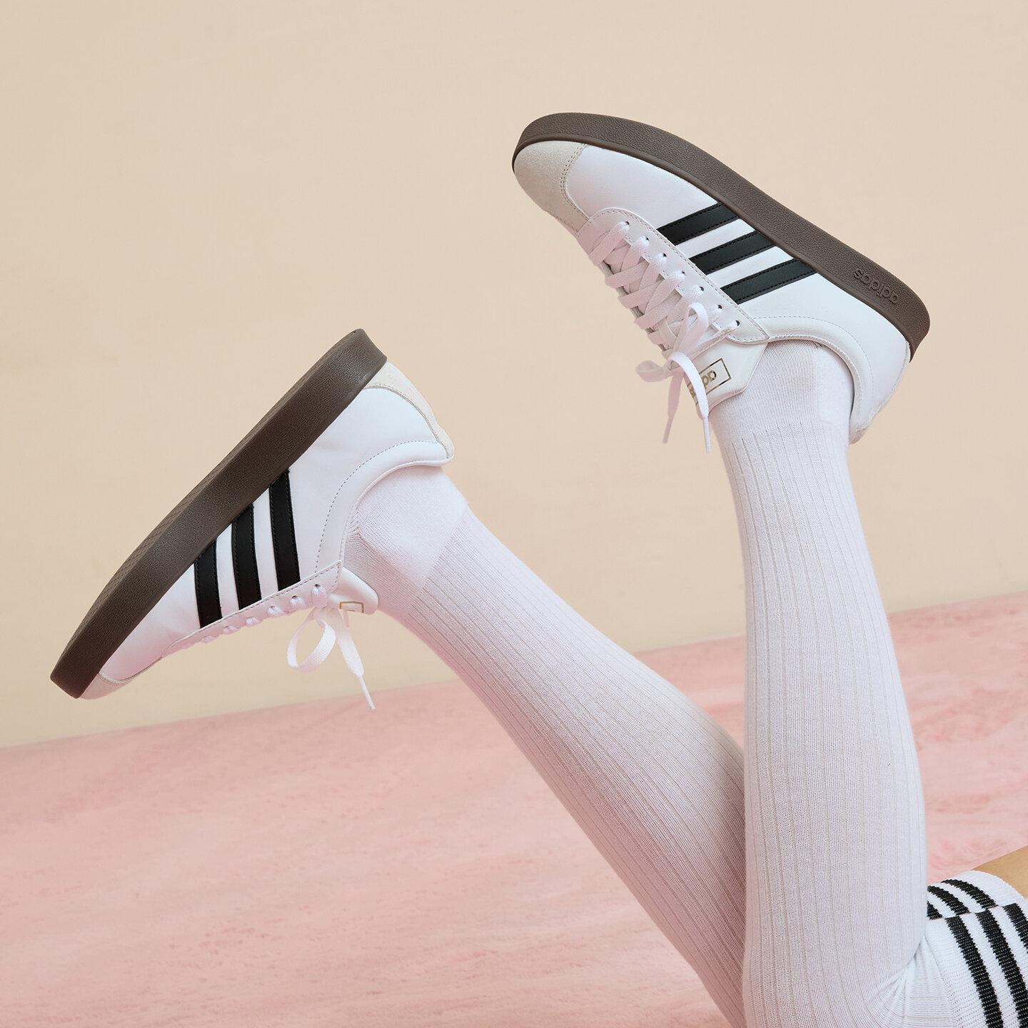 Adidas VL Court Classic White Black Gum 35.5