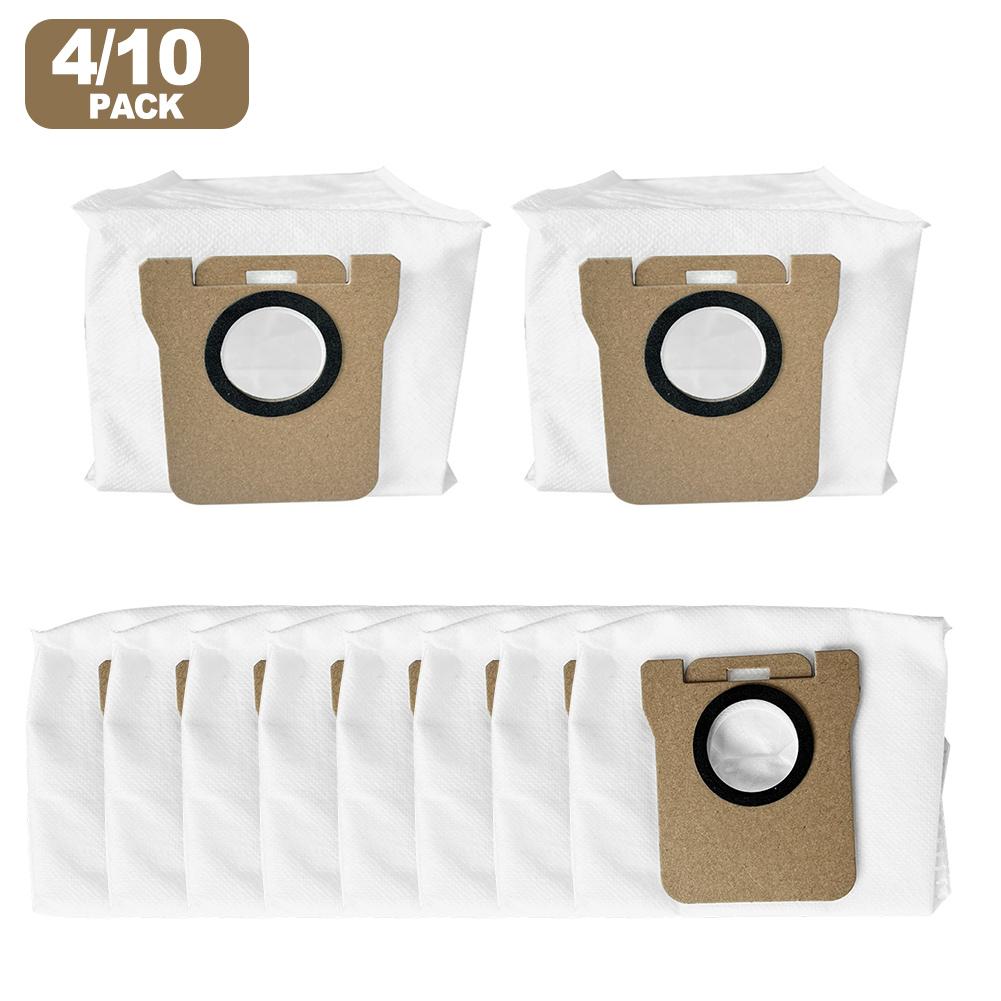 Vacuum Cleaner Bags For Airbot L50 Master, 3.5 Litre High-Efficiency Dust Collection, Meltblown Fibre Filter, 4/10-Pack