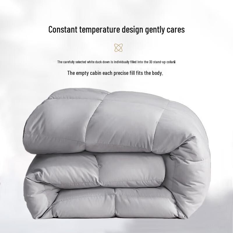 White Duck Feather Winter Quilt