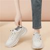 Little white shoes heightened thick-soled casual daily new outer wear sports shoes soft soles not tired feet dad shoes women's shoes