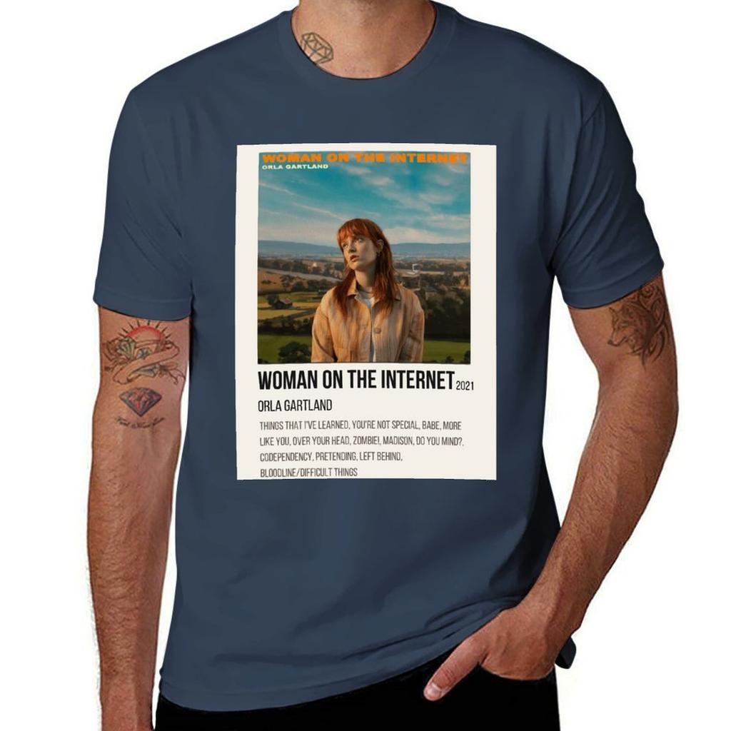 Orla Gartland Unisex On The Internet Album Poster Tshirt Work Outdoor For Unisex Tshirt