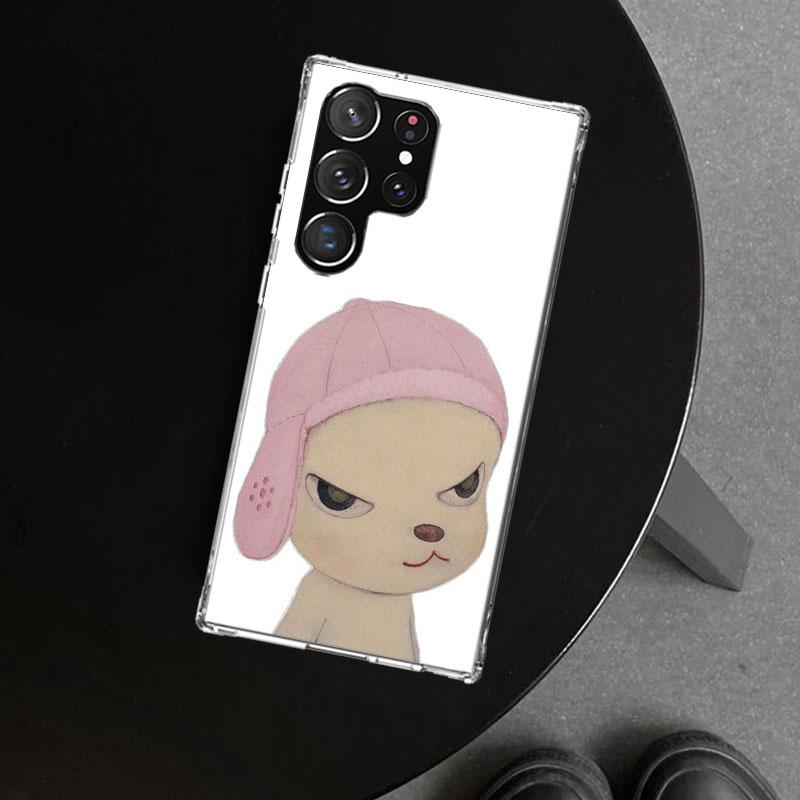 Y-Yoshitomo Nara Phone Case Cover for Samsung Galaxy S26 S25 Edge S24 S23 Ultra S22 Plus S21 FE S20 + Art Customized Fundas Gala