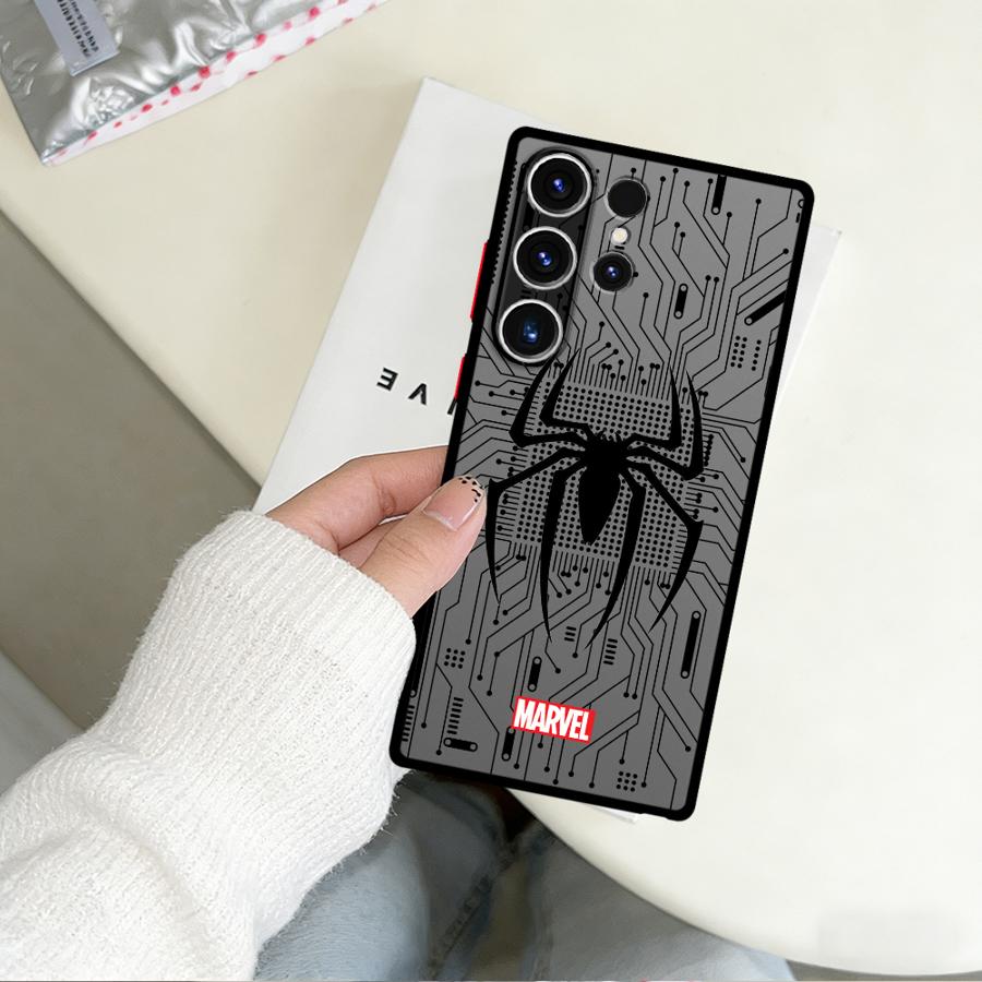 Marvel Hero Logo Case for Samsung Galaxy S26 S22 Note 20 10+ S21 S20 S23 FE S25 Ultra S24 Plus Funda Phone Cover
