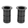 Mountain Road Cycle Hub Thru Axle Adapter 15MM to 12MM Front Thru Axle Adapter Aluminum Alloy