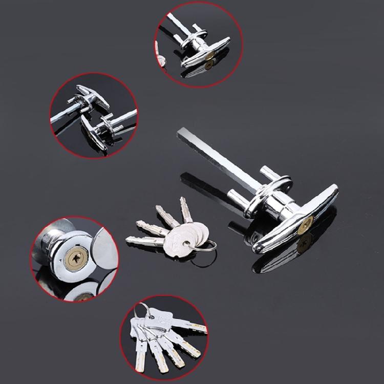 Shed Door Handle Lock Replacement Garage Door Lock Weatherproof  T Handle Lock for Shed, Gate, Barn, Garage Enduring