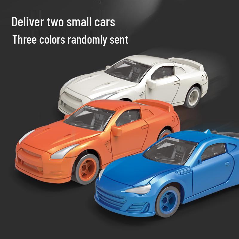 Cheng Le Mei Interactive Parent-Child Racing Track with Large-Size Alloy Car Toy