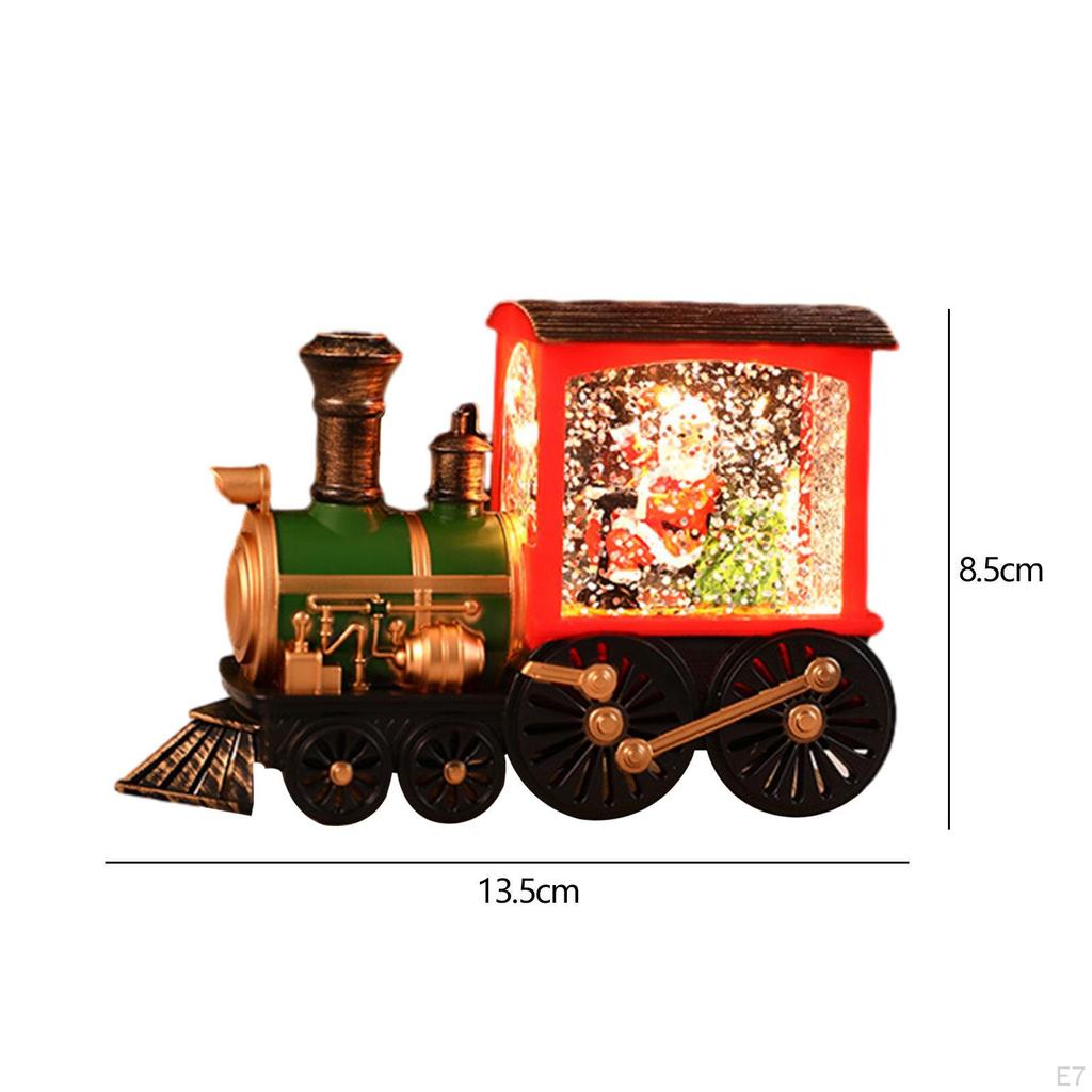 Weihnachtszug Laterne Feiertagsgeschenk LED Batteriebetrieben Wasserfunkelnd Nachtlicht für