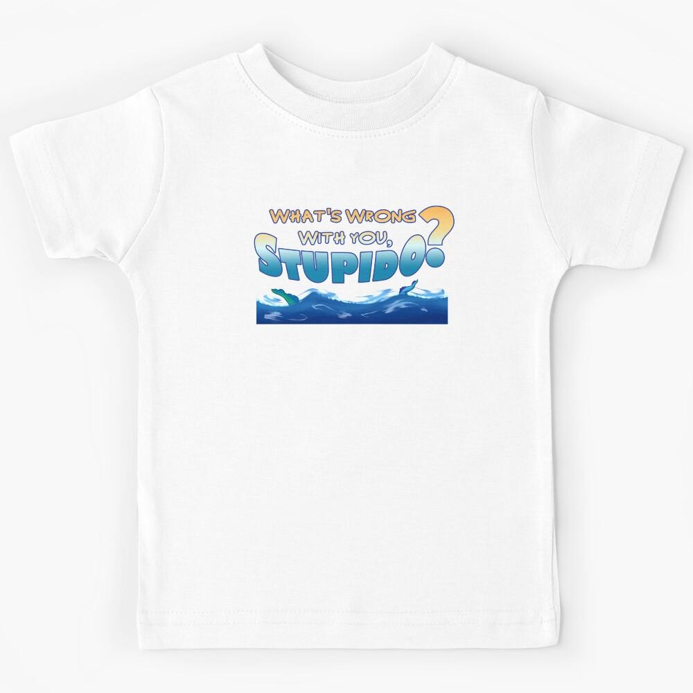 What s Wrong With You Stupido - Funny Luca Cartoon Quote Kids T-Shirt 120