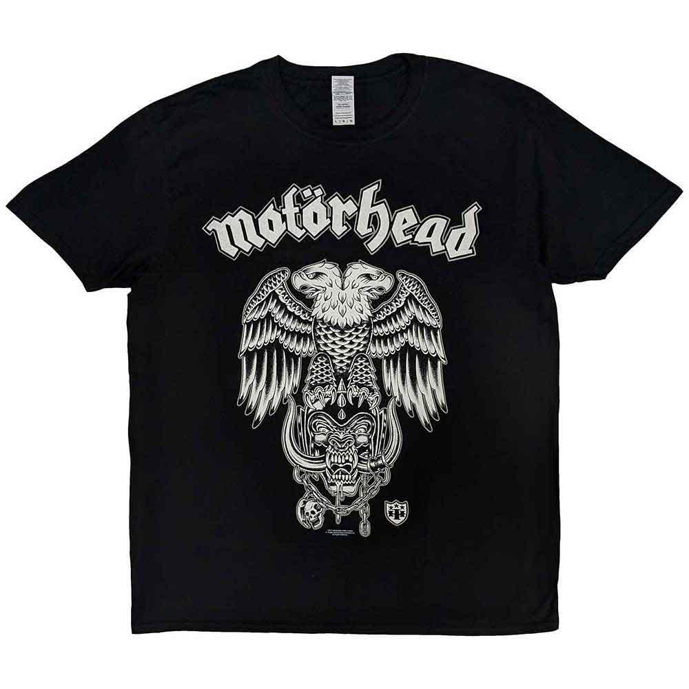 Motorhead Hiro Double Eagle Black T Shirt New
