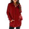 Women  Sweatshirts Long Sleeve Oversized Pullover Tunics With Pockets