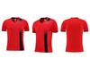 Custom Quick-Dry Polyester Football Jersey Short Sleeve Team Kit with Logo