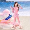 Disney Kids' Long Sleeve Split Swimsuit