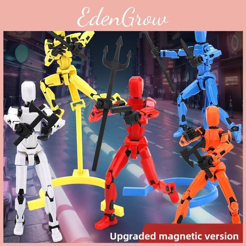 Inertia Robot Control Models Creative Action Figures Set With Magnetic Joints
